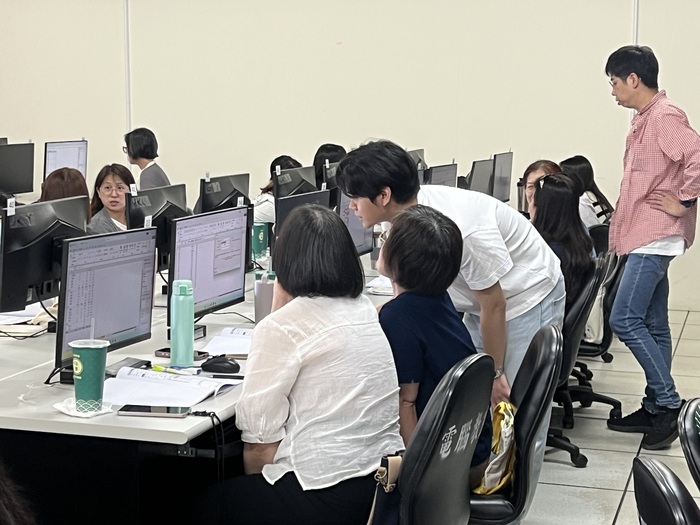 助教現場指導